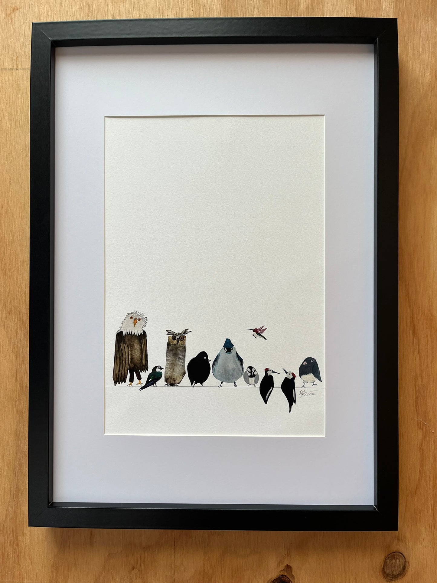 " BIRDS ON A WIRE"