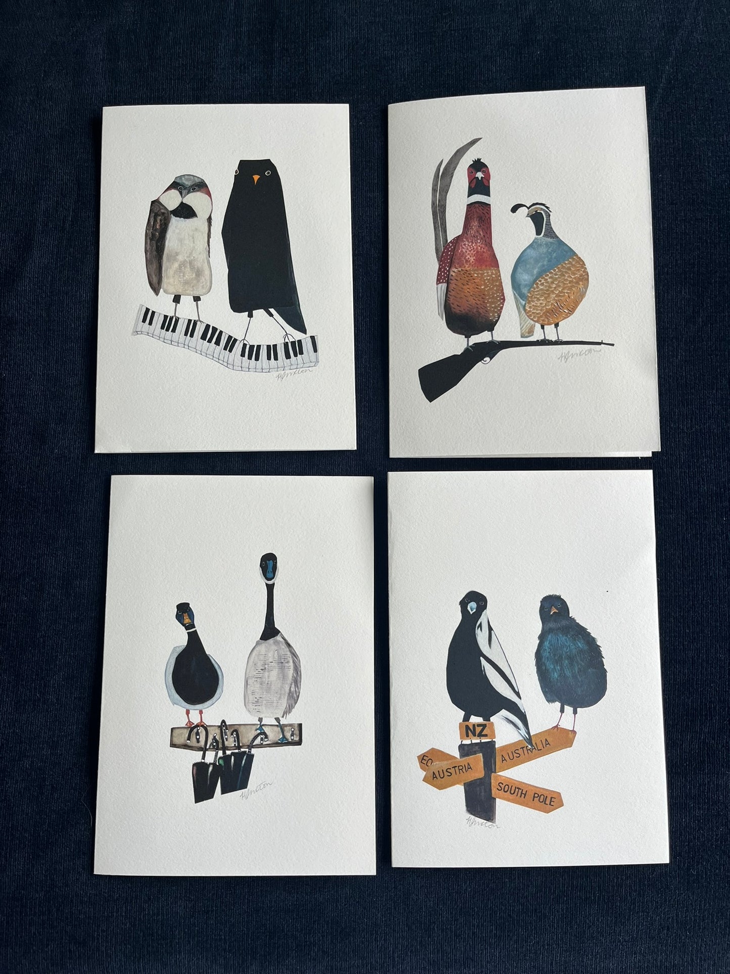 THE COLONIALS- CARDS