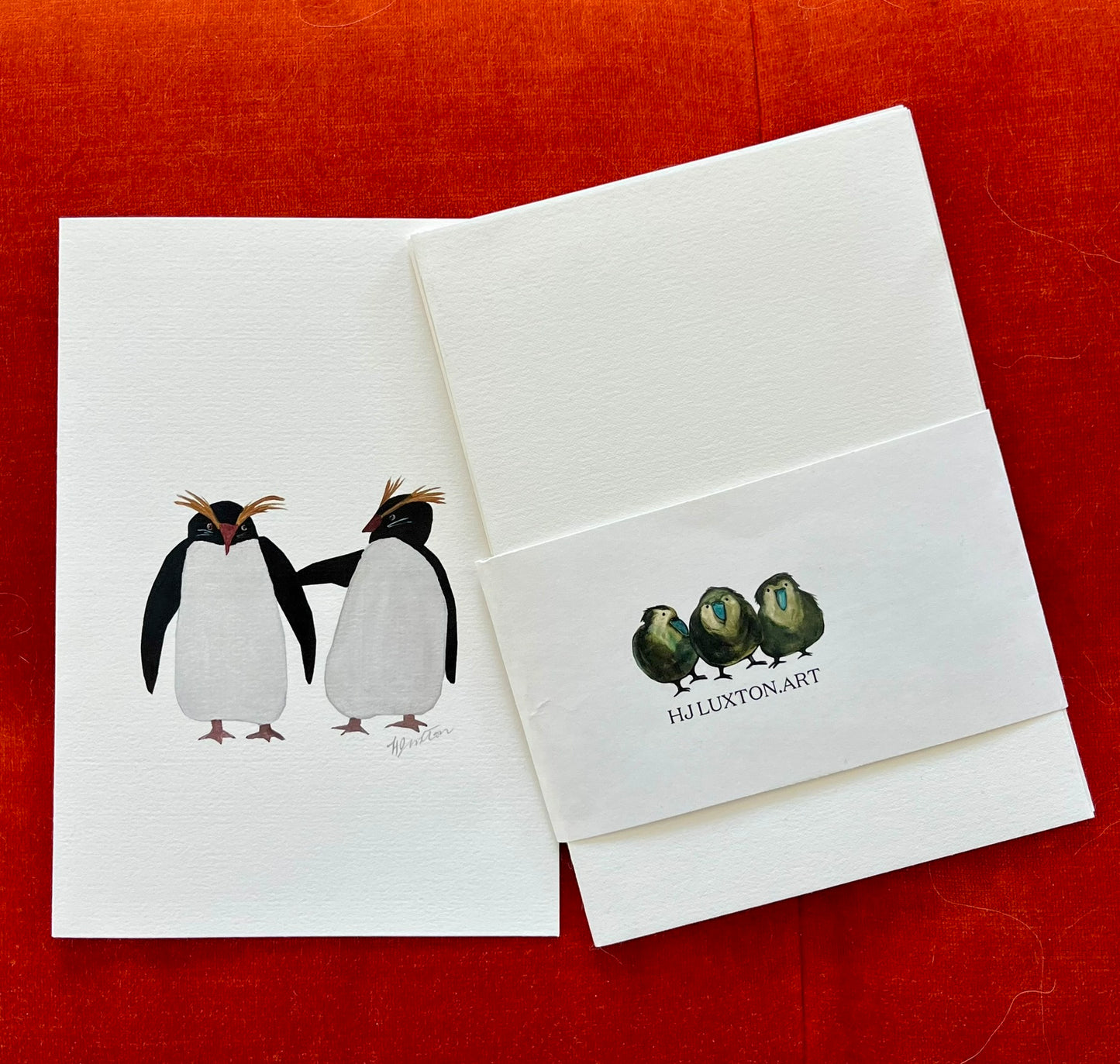 THE ENDEMIC AND ENDANGERED BIRDS OF NZ CARDS